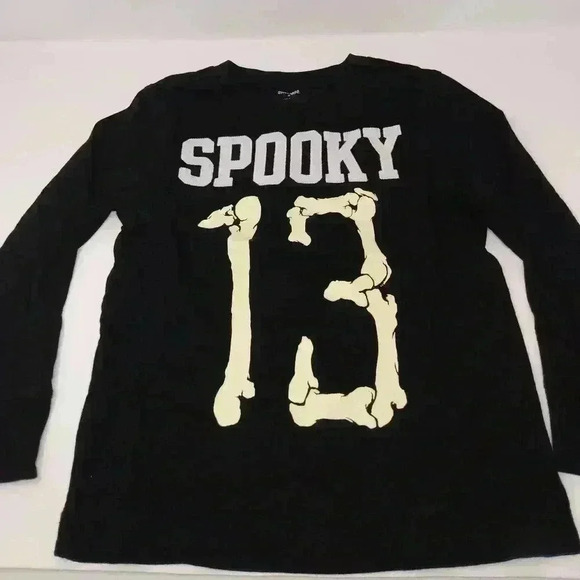 Gymboree Other - Kids glow in the dark spooky 13 shirt